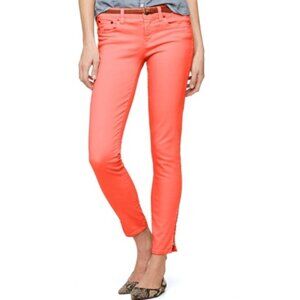 J.Crew Toothpick Ankle Skinny Jean in Coral